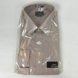 (NWT) John Henry, Pink Button down dress shirt